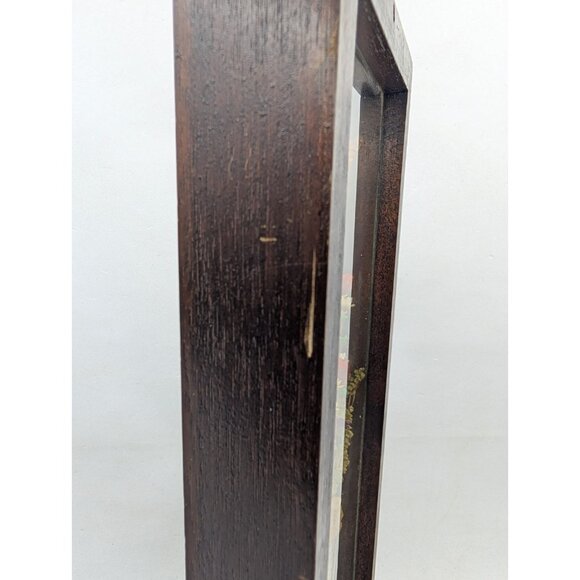 Vintage Shadow Box Butterflies Flowers display glass 12.4" x 5.4" boho READ - Picture 13 of 16